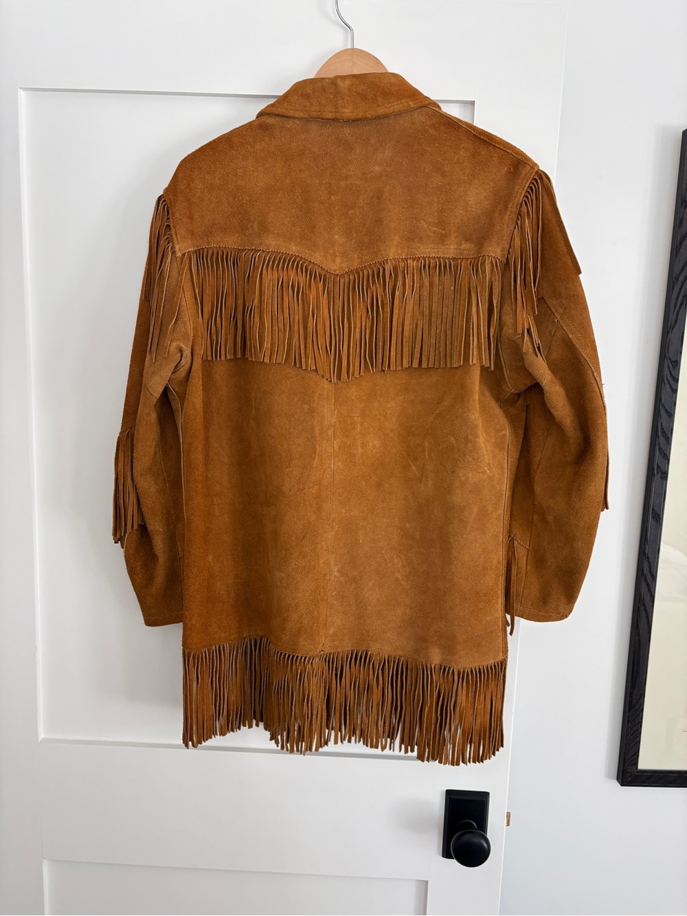 Vintage Suede Fringe Jacket - Coachella 70s vibes! - Picture 2 of 5